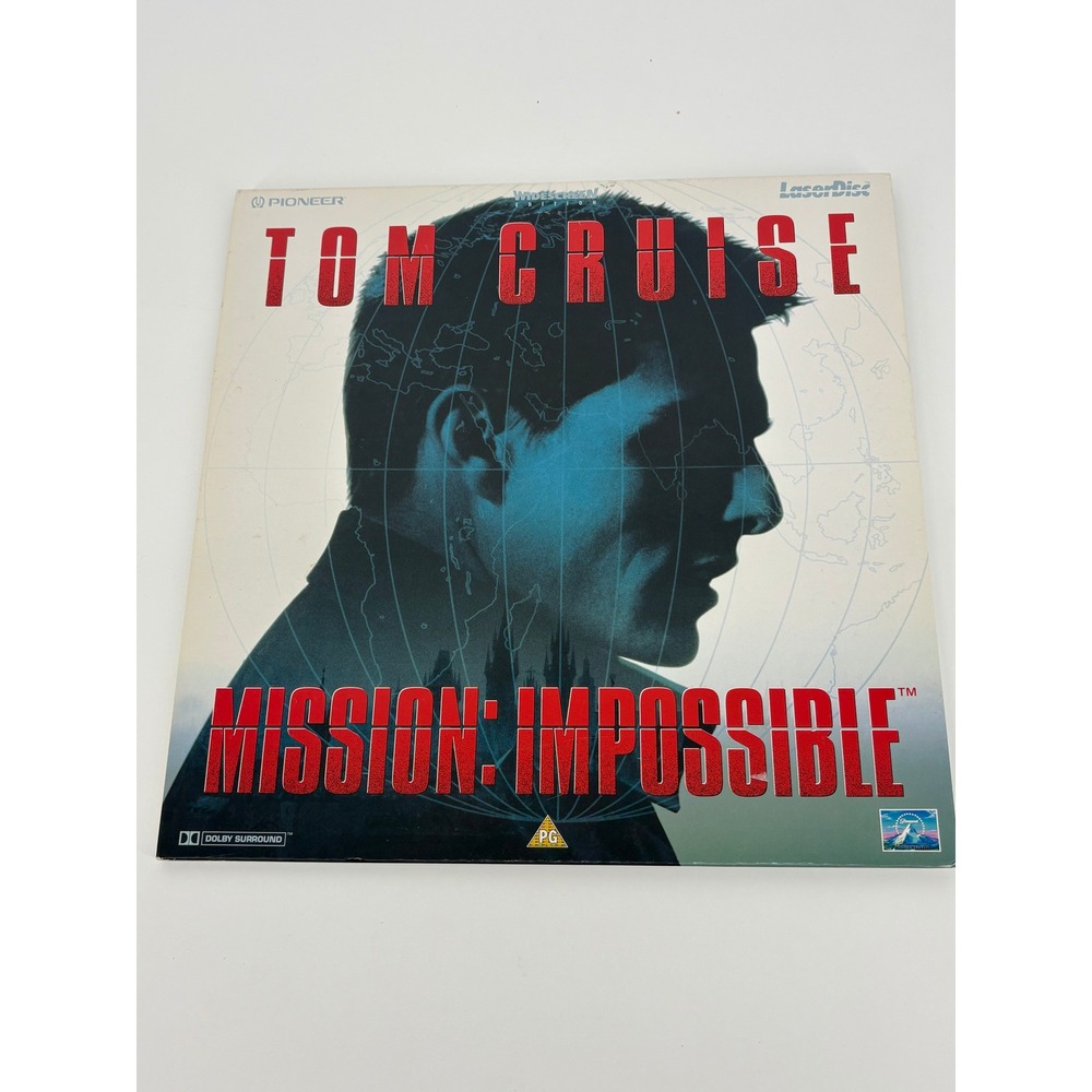 Pioneer Mission Impossible LaserDisc Widescreen Tom Cruise Movie PAL PLFEB 35741